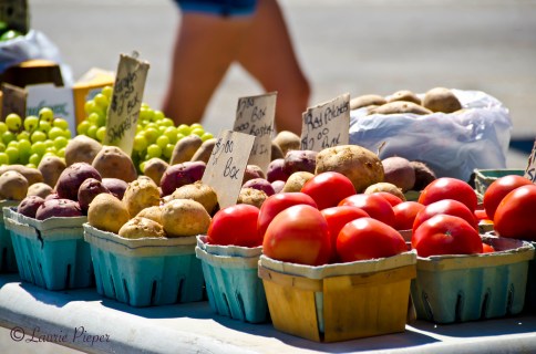 Farmers' Market Tomatoes & Potatoes
